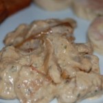 coeur de foie gras, sauce cèpes sur pain d'épices par © Delices Eyes