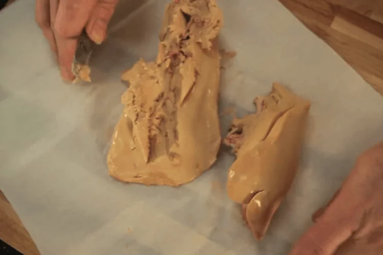 déveiner le foie gras