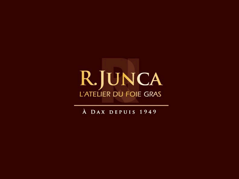 Logo R. Junca L'atelier du foie gras à Dax depuis 1949